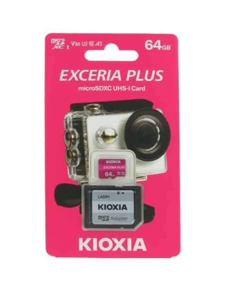 Oferta Kioxia Exceria Plus microSDXC 64GB Class 10 LMPL1M064GG2