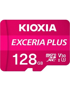 Ofertón Kioxia Exceria Plus 128GB microSDXC Class 10 UHS-1 U3. LMPL1M128GG2