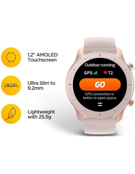 Reloj inteligente Huami Amazfit GTR 42mm cherry blossom Rosa