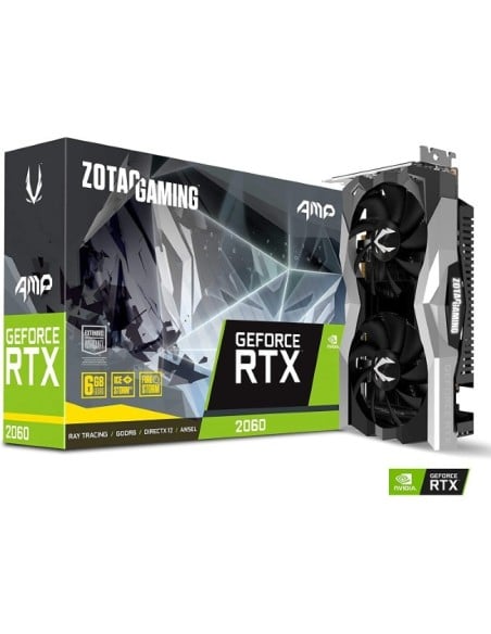 Mejor Precio en Tarjeta Gráfica Zotac Rtx 2060 AMP 6Gb Gddr6