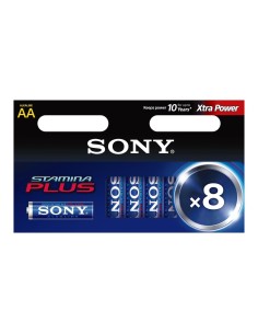 Sony Stamina Plus - Pilas (Alcalino, Cilíndrico, 1.5V) Azul: Kiwiku.com: Electrónica