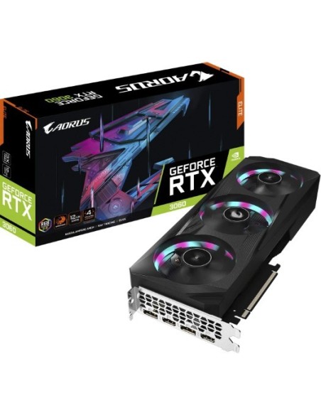Comprar Gigabyte AORUS GeForce RTX 3060 ELITE 12GB GDDR6