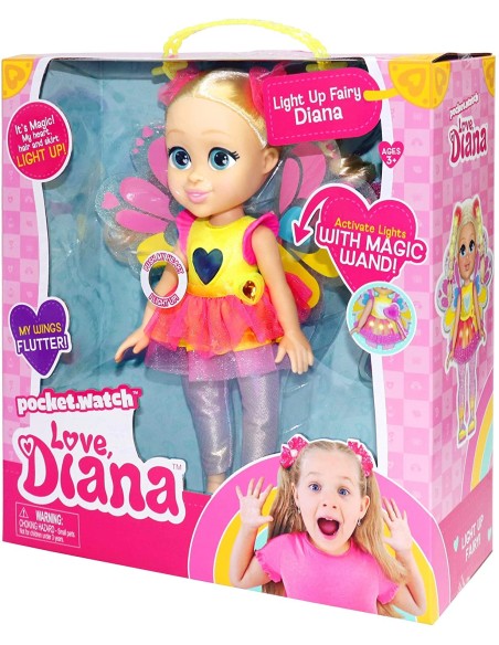 Oferta Love Diana - Light up Fairy Feature Doll Pack