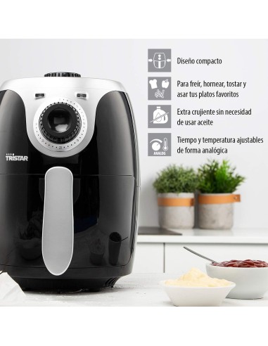 Comprar Freidora por aire tristar fr-6980 mini crispy 1000w 2L