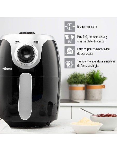 Comprar Freidora por aire tristar fr-6980 mini crispy 1000w 2L