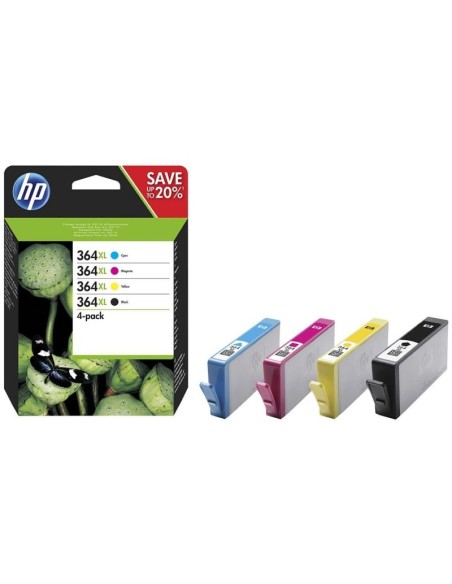 Ofertón Cartuchos de Tinta de Alta Capacidad HP 364XL N9J74AE