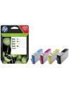 Cartuchos de Tinta de Alta Capacidad Originales HP 364XL N9J74AE, Negro, Cian, Magenta y Amarillo