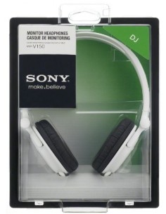 Sony MDRV150W - Auriculares de diadema abiertos blanco 2