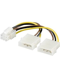 Oferta Wentronic 51360 Cable Adaptador 2xMolex 1xpci-e 6Pin