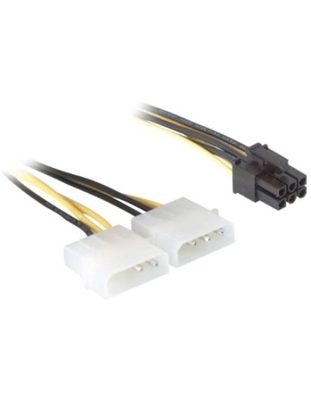 Delock 82315 Cable de Alimentacion VGA pci-express 6Pins
