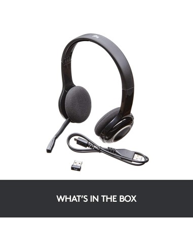 Ofertón Auriculares Inalámbricos Logitech H600 Micrófono