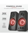 Altavoces trust gaming gxt 658 tytan 2.0 rms 36w usb 21202