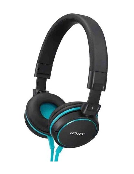 Sony MDRZX600L - Auriculares de diadema abiertos, negro y azul