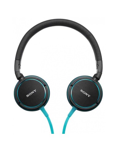 Sony MDRZX600L - Auriculares de diadema abiertos, negro y azul