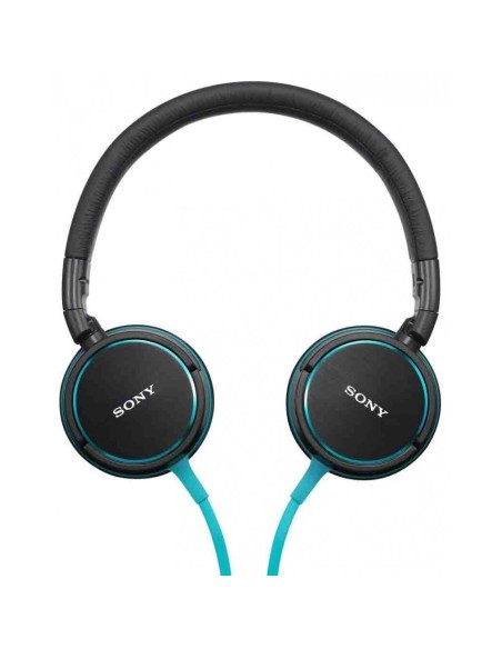 Sony MDRZX600L - Auriculares de diadema abiertos, negro y azul