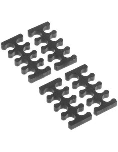 Oferta Alphacool Eiskamm X8 - 3Mm Guía De Cable Negro 4 Piezas