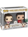 Set 2 Figuras Funko POP Harry Potter - Hermione y Krum Yule