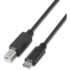 Nanocable Cable USB 2.0 Tipo A a USB Tipo A Macho/Hembra 3m Negro