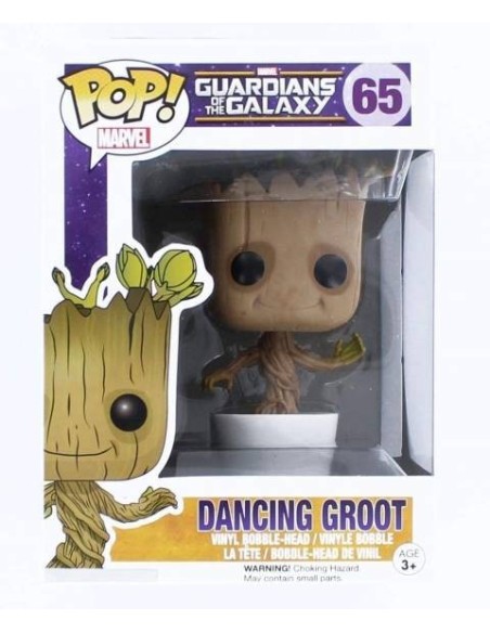 Funko POP Marvel Guardianes de la Galaxia - Groot Bailando