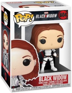 Figura Funko Pop Marvel Viuda Negra Con Traje Blanco 46681