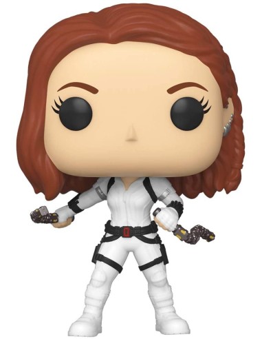 Figura Funko Pop Marvel Viuda Negra Con Traje Blanco 46681