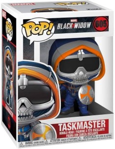 Figura Funko POP Marvel Viuda Negra - Taskmaster con Escudo y Espada
