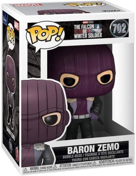 Funko POP Marvel EL Halcón y el Soldado de Invierno - Baron Zemo