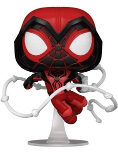 Funko POP Marvel Gamerverse Spider - Miles Morales Crimson Cowl Suit 2
