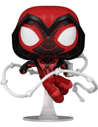 Funko POP Marvel Gamerverse Spider - Miles Morales Crimson Cowl Suit