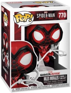 Funko POP Marvel Gamerverse Spider - Miles Morales Crimson Cowl Suit