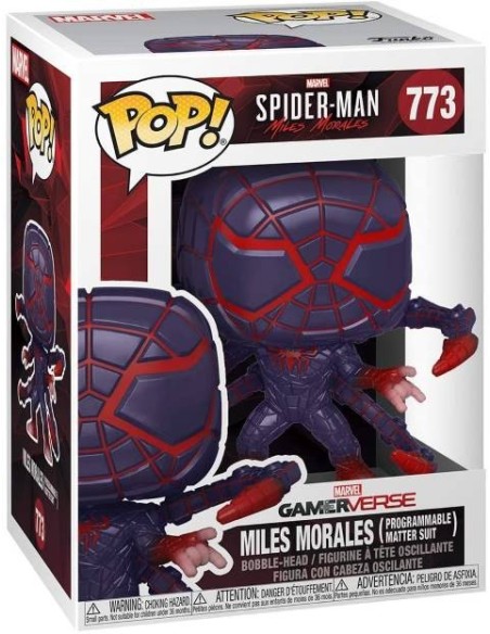 Funko POP Marvel Spiderman Miles Morales (Programmable Matter Suit)