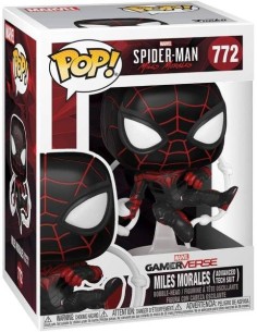 Funko POP Marvel  Spiderman Miles Morales Advanced Tech Suit