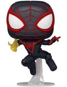 Compra Figura FUNKO POP Marvel Gamerverse Spiderman - Miles Morales Clásico Chase 50150 en Kiwiku