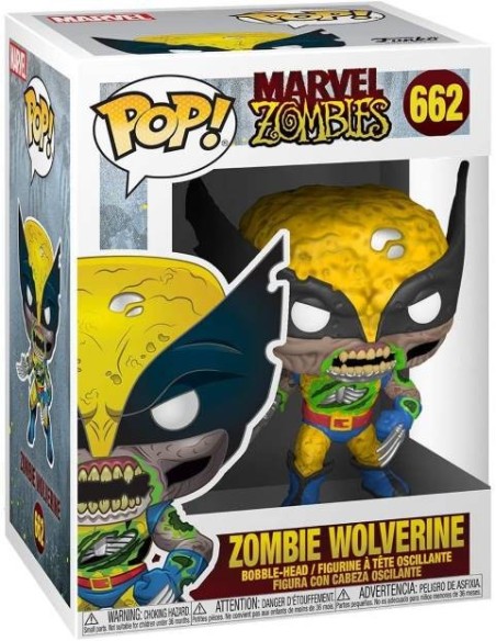 Figura Funko POP Marvel Zombies-Wolverine 49123