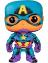 Figura Funko POP Marvel Black Light - Captain America 48845