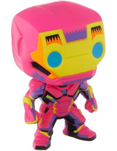 Figura Funko POP Marvel Black Light Iron Man 48846