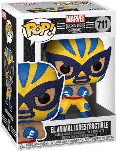 Funko POP Marvel Luchadores Wolverine El Animal Indestructible
