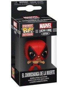 Llavero Funko Marvel Luchadores Deadpool La Chimichanga de la Muerte 2
