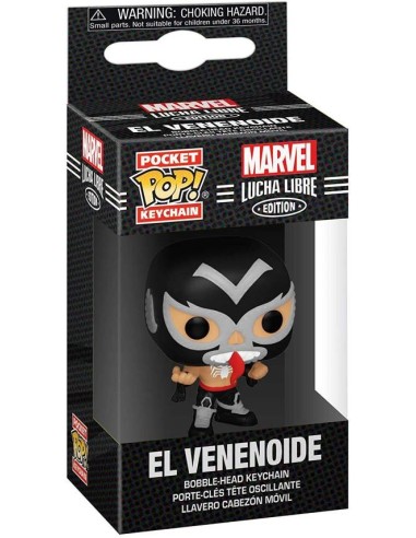 Llavero Funko Pocket POP Marvel Luchadores - Venom El Venenoide