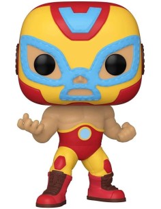 Figura Funko POP Marvel Luchadores - Iron Man El Héroe Invicto 2