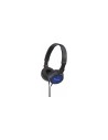 Auriculares sony mdr-zx300l on-ear azul