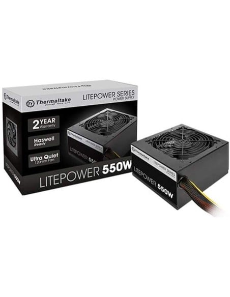 Fuente de Alimentacion Atx 550W Thermaltake Litepower Negro.