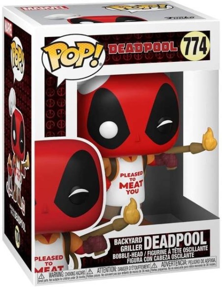 Figura Funko POP Marvel Deadpool 30th - Backyard Griller Deadpool