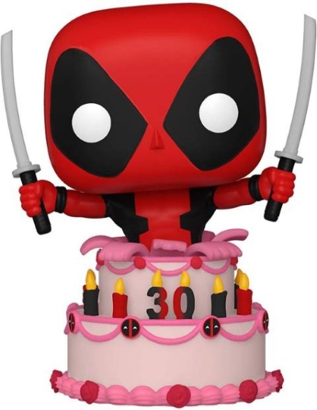 Comprar Figura Funko POP Marvel Deadpool 30th - Deadpool in cake