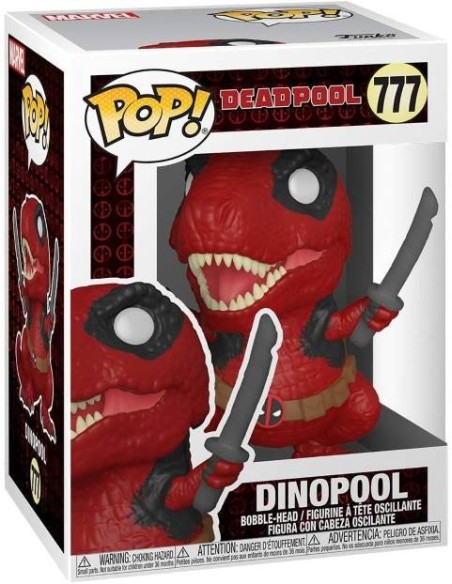 Figura Funko POP Marvel Deadpool 30th - Dinopool