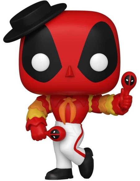 Ofertón Figura Funko POP Marvel Deadpool 30th - Flamenco Deadpool