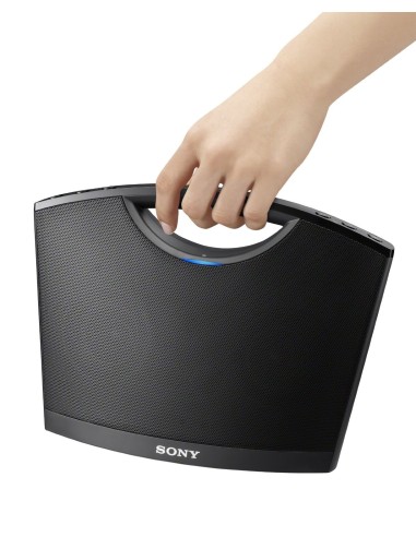 Sony SRSBTM8BCED - Altavoces inalámbrico portátil con NFC (conexión con 1 toque), llamadas por Bluetooth, 4 W (2W+2W), color neg
