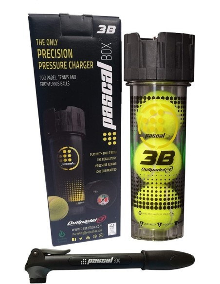 Comprar Presurizador pelotas de pádel bullpadel pascal box 3b