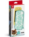 Funda + protector LCD Nintendo Switch Lite edición Animal Crossing: New Horizons