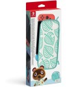 Funda + protector LCD para consola Nintendo Switch edición Animal Crossing: New Horizons